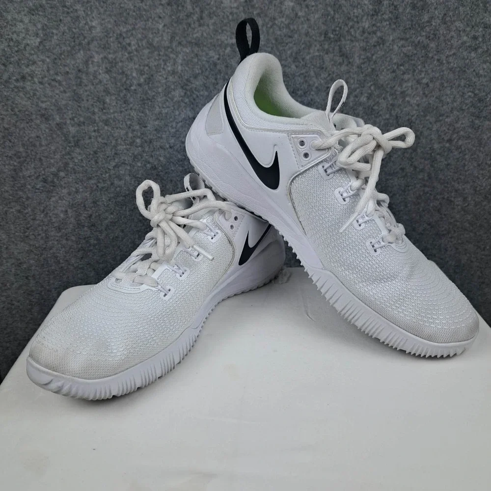 Nike Shoes Womens 10‎ Air Zoom HyperAce 2 Volleyball Sneakers AA0286-100 White